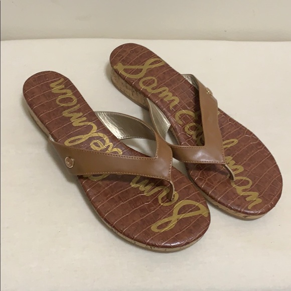 Sam Edelman Tanya Wedge Sandal Size 10M - Picture 8 of 8